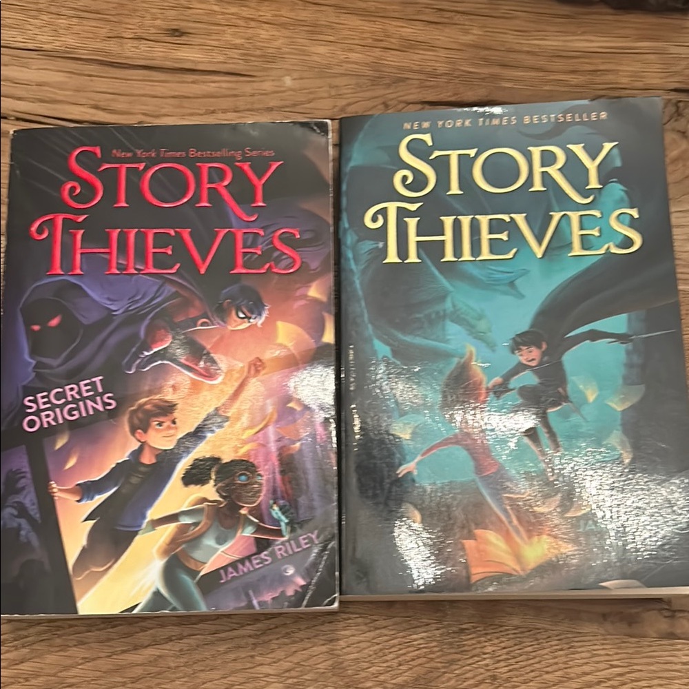 Story Thieves Book by James Riley